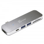 J5 Create Type-C 7-in-1 UltraDrive Mini Dock - JCD386