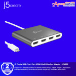 J5 Create USB-C to 4 Port HDMI Multi Monitor Adapter - JCA366