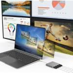 J5 Create USB-C to 4 Port HDMI Multi Monitor Adapter - JCA366