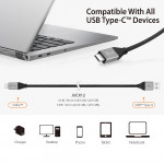 J5 Create Type-C to USB2.0 Cable (Black/Red) - JUCX12B/ JUCX12R 