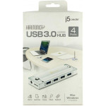 J5 Create Harmonica USB3.0 4-Ports Hub - JUH345WE