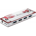 J5 Create Harmonica USB 3.0 4-Ports Hub - JUH345RE