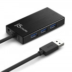 J5 Create USB 3.0 Gigabit Ethernet & 3-Port HUB - JUH470