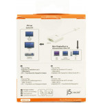 J5 Create Mini DisplayPort to DVI Adapter - JDA132