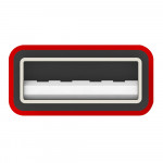 J5 Create Type-C to USB2.0 Cable (Black/Red) - JUCX12B/ JUCX12R
