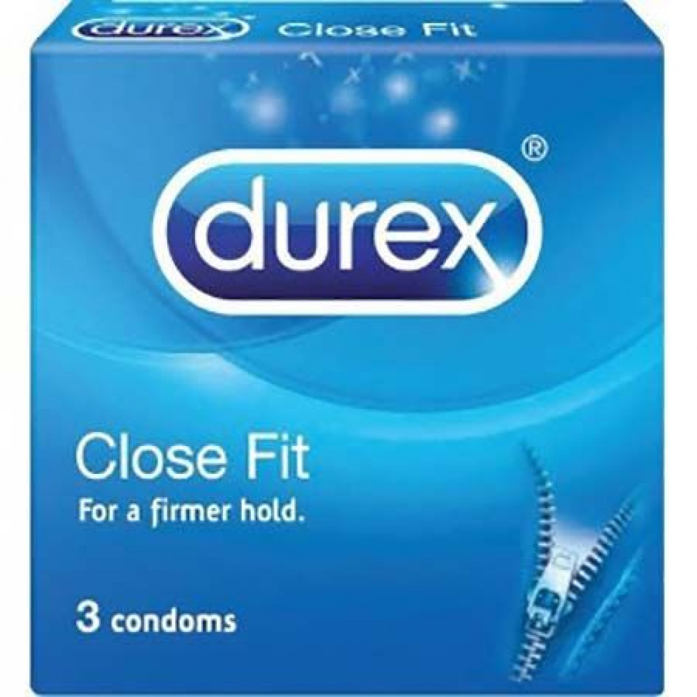 DUREX CLOSE FIT 3`S