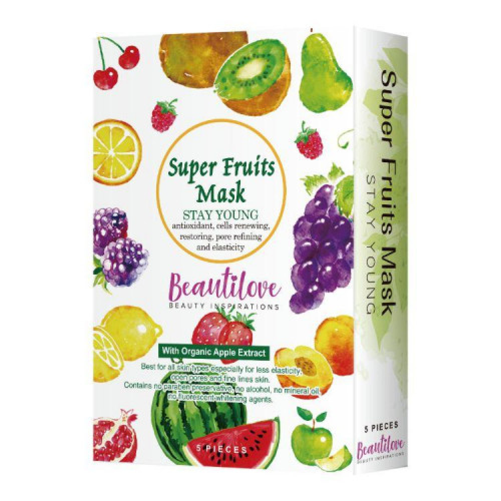 BEAUTILOVE SUPER FRUIT MASK 1'S BEAUTILOVE SUPER FRUIT MASK 1'S