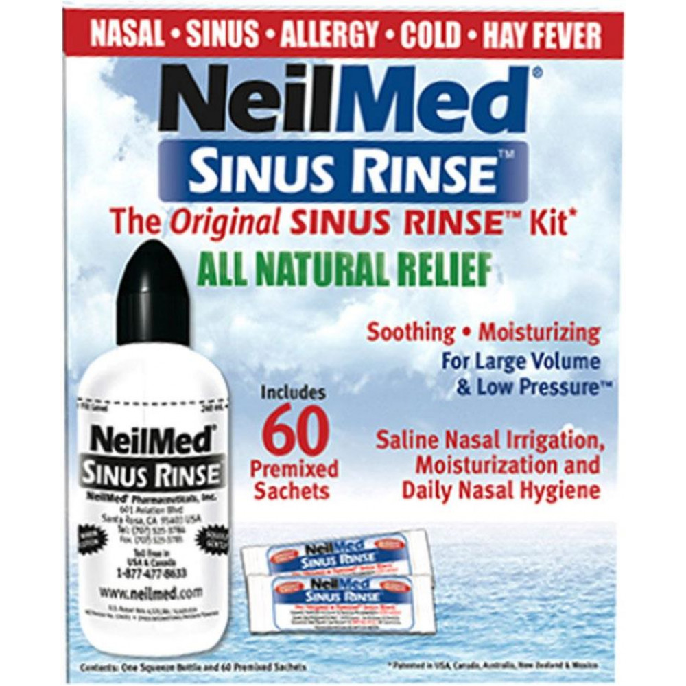 NEILMED SINUS RINSE REGULAR KIT 60`S	