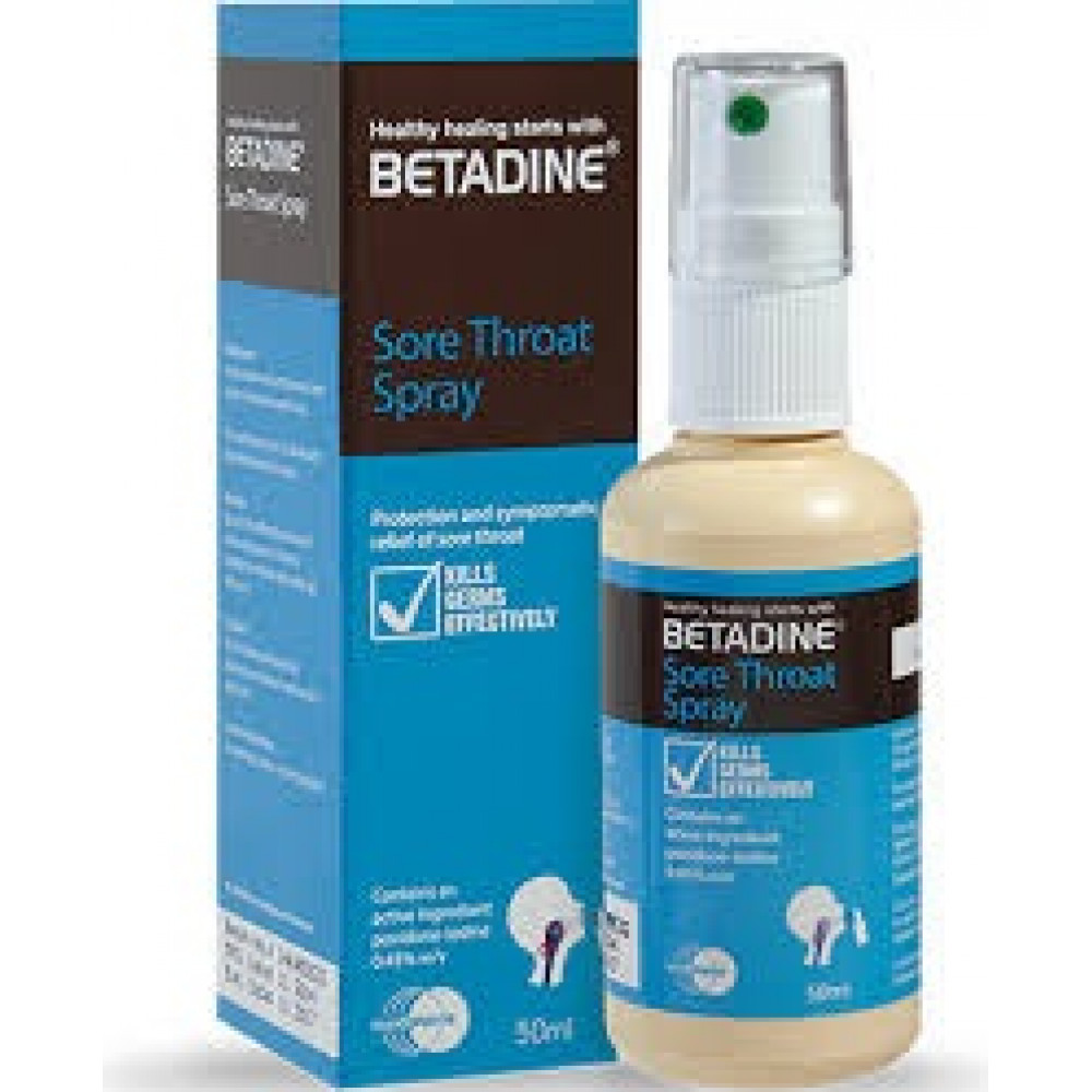 BETADINE SORE THROAT SPRAY 50ML	