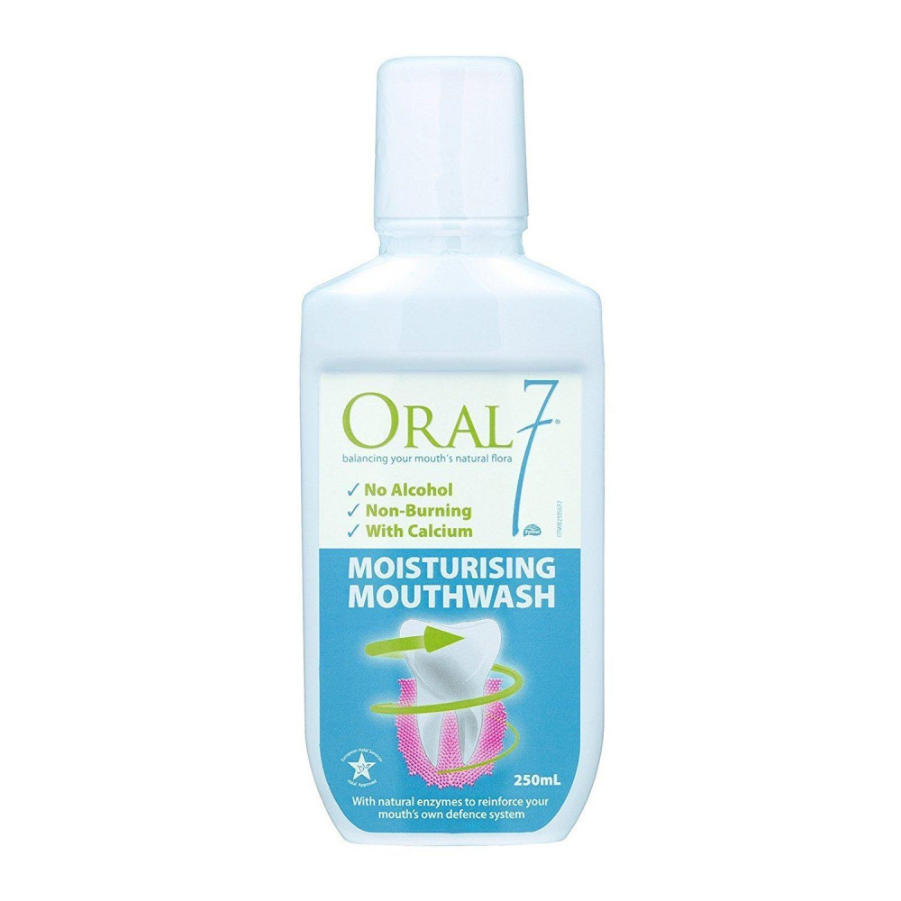 ORAL 7 MOISTURISING MOUTHWASH 250ML	