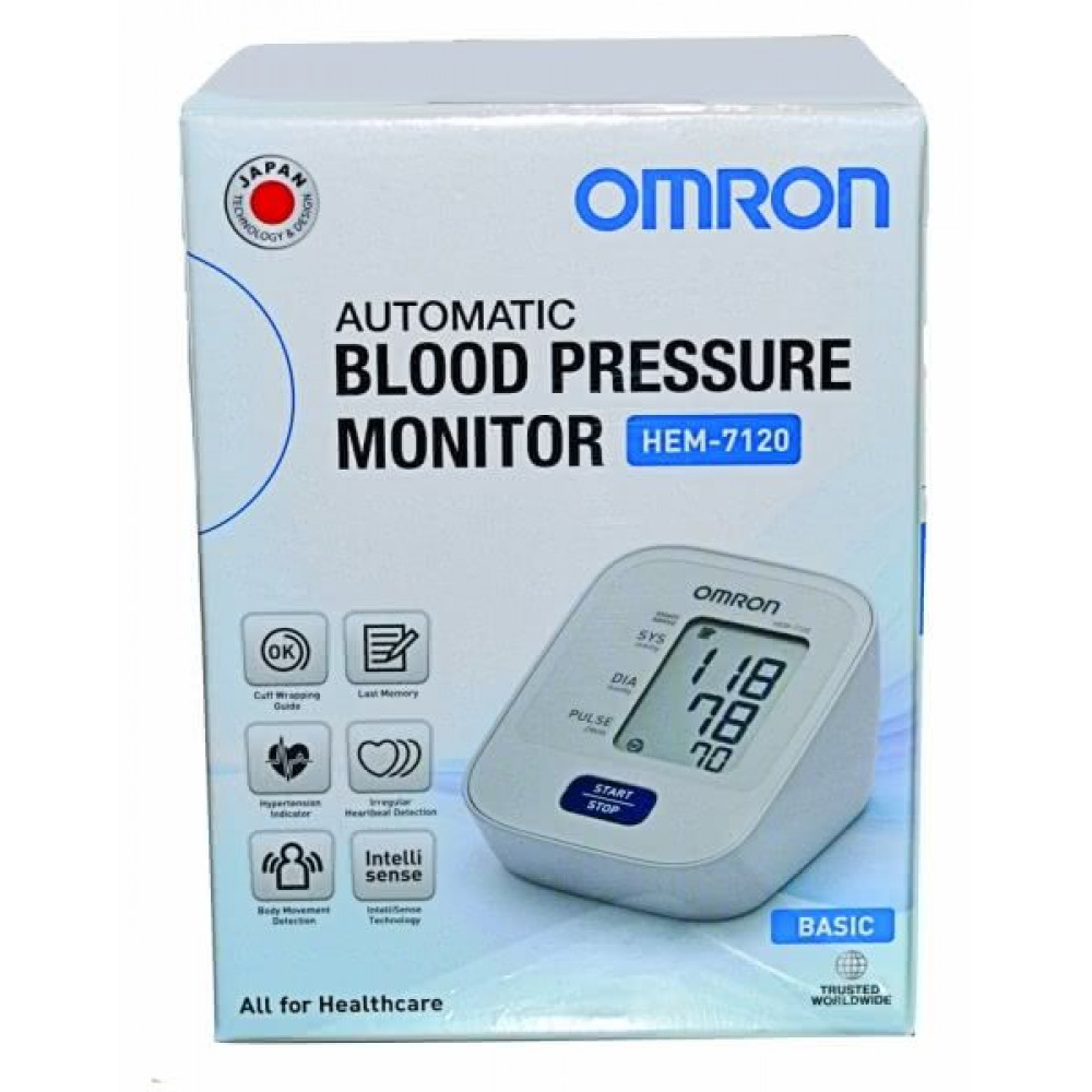 OMRON BLOOD PRESSURE BASIC HEM-7120	