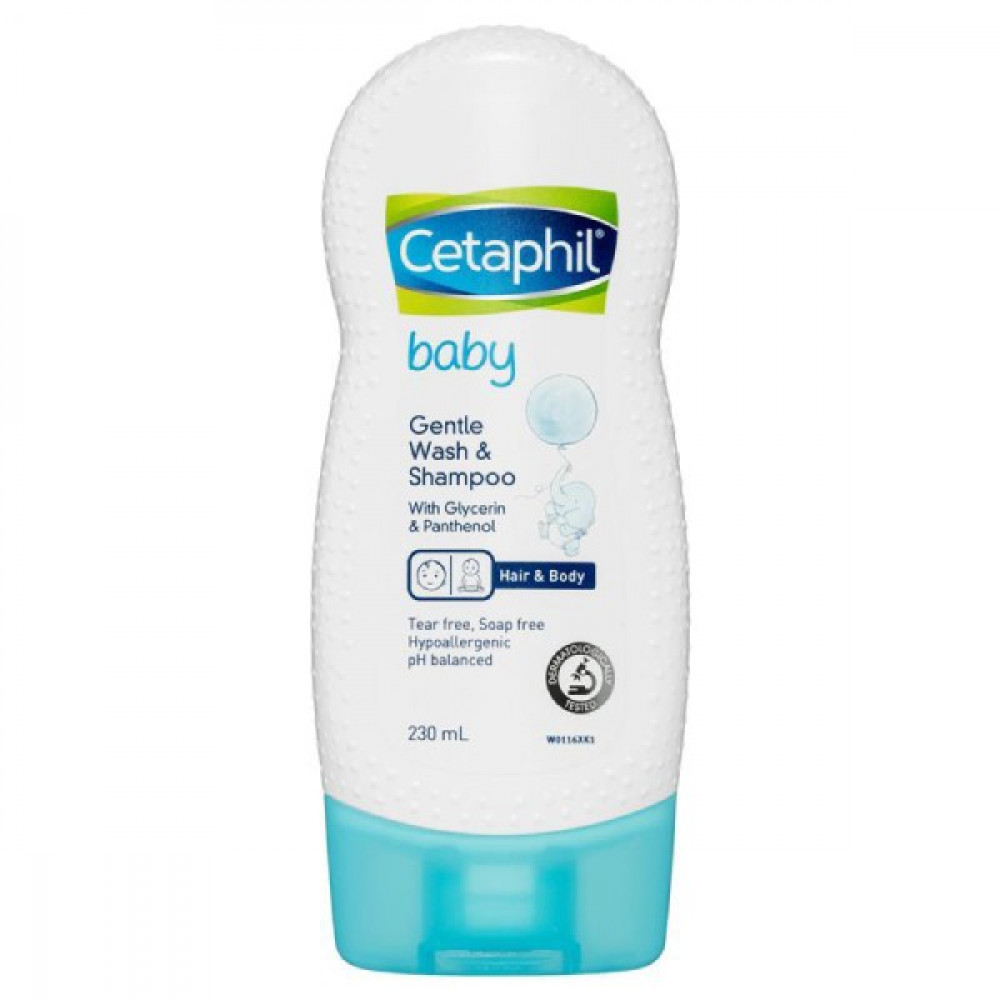 CETAPHIL BABY GENTLE WASH & SHAMPOO 230ML CETAPHIL BABY GENTLE WASH & SHAMPOO 230ML
