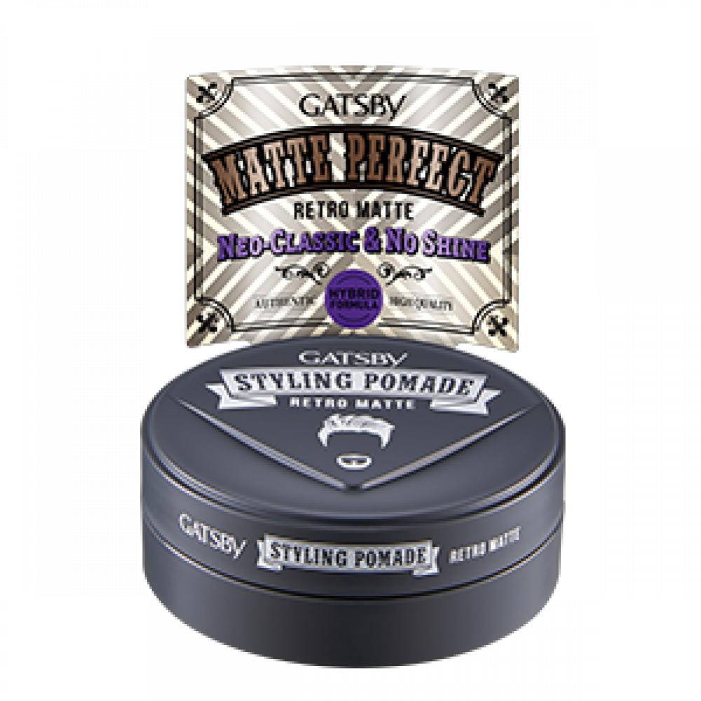 GATSBY STYLING POMADE R/MATTE 75G GATSBY STYLING POMADE R/MATTE 75G