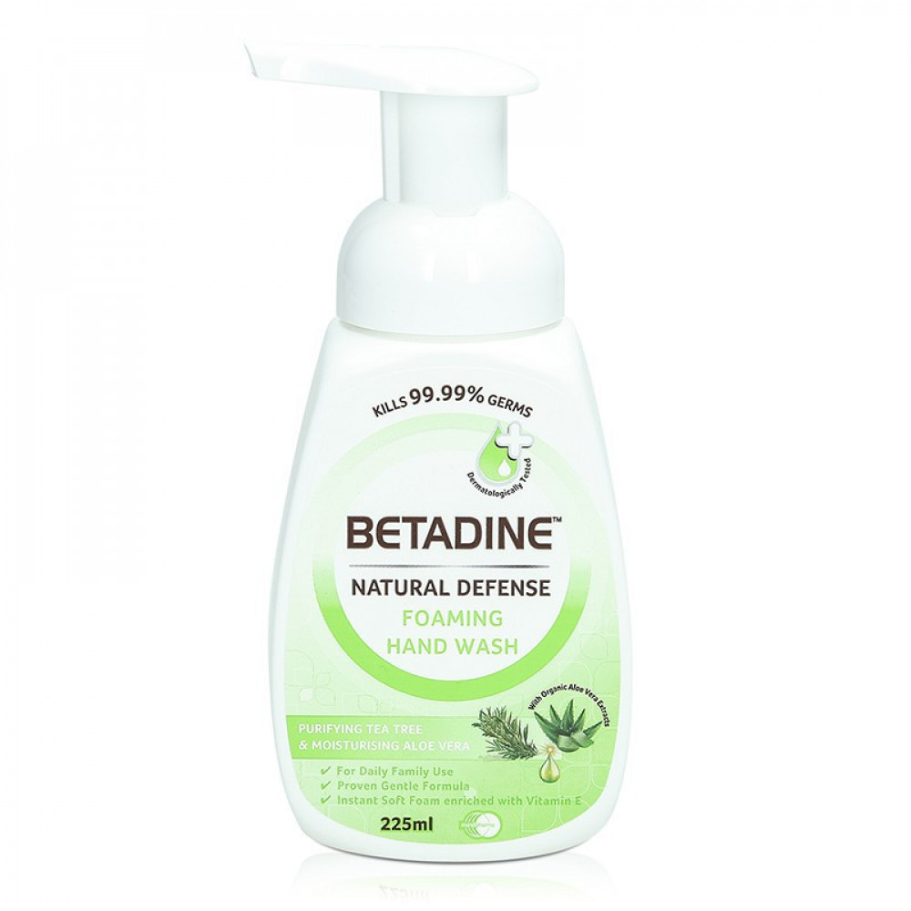 BETADINE HANDWASH TEA TREE 225ML