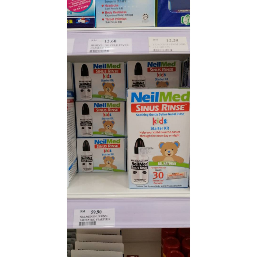 NEILMED SINUS RINSE PAEDIATRIC STARTER KI NEILMED SINUS RINSE PAEDIATRIC STARTER KI