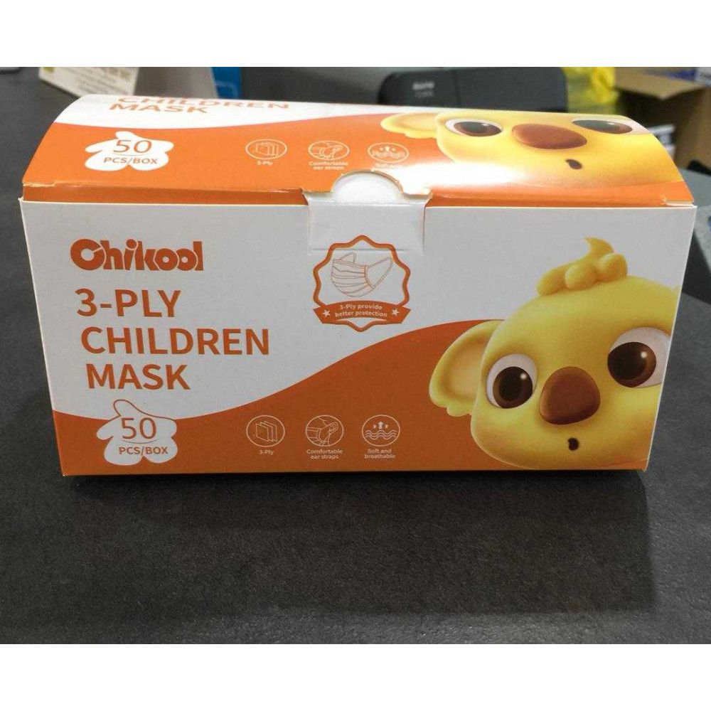 Chikool 3 ply children facemask 50's Chikool 3 ply children facemask 50's