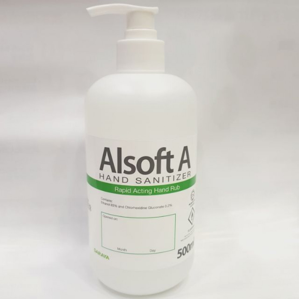 Alsoft A Hand Sanitizer 500ML Alsoft A Hand Sanitizer 500ML