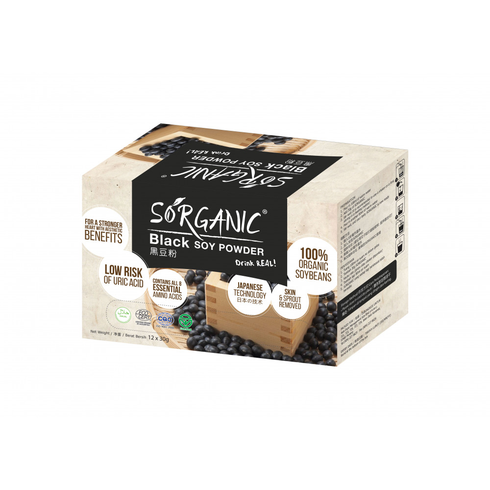 Sorganic Black Soy Powder (30g) Sorganic Black Soy Powder (30g)