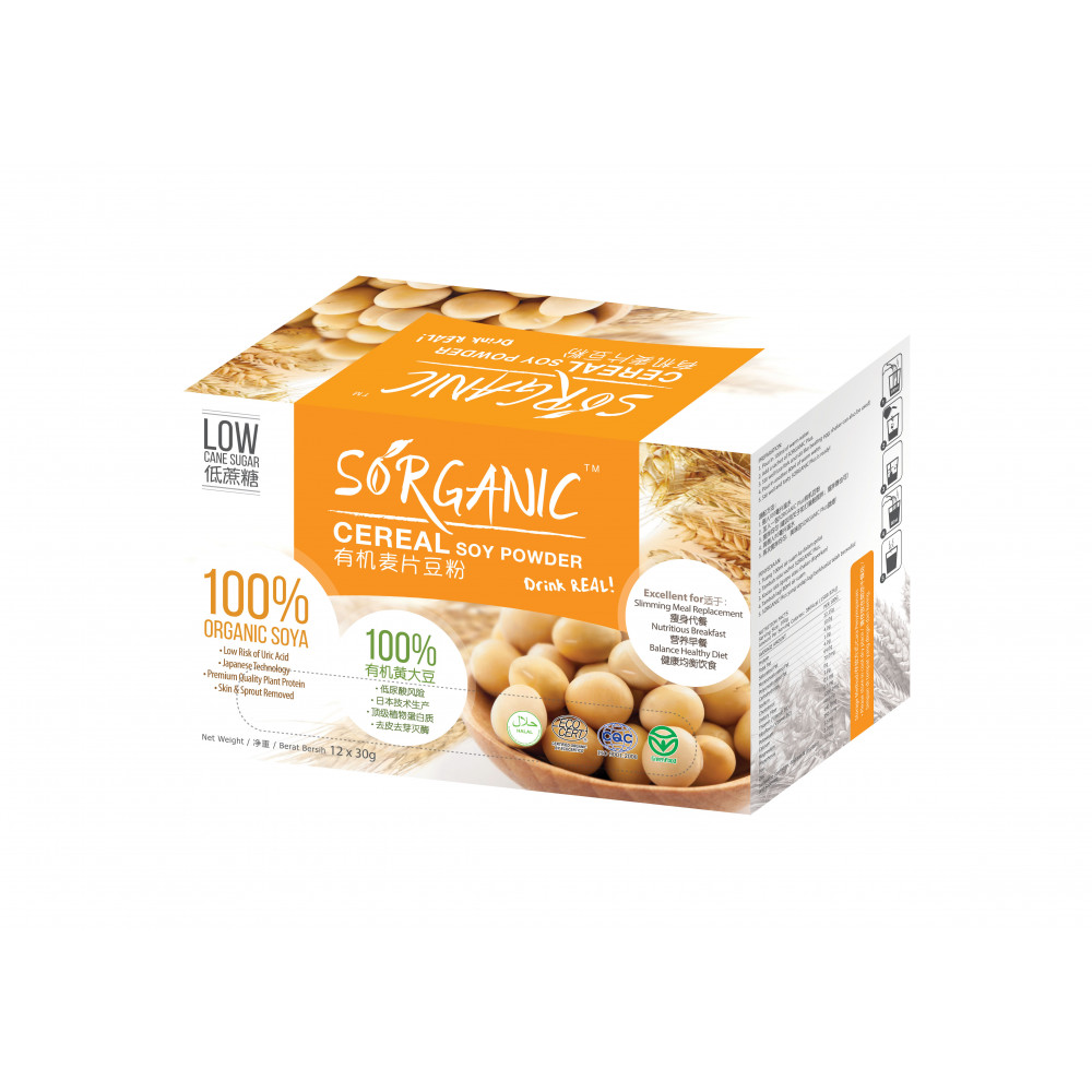 Sorganic Organic Cereal Soy Powder (30g)
