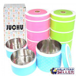 JUCHU 3 Layer Lunch Box (1.7 litre / 2.2 litre)