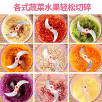 Mini Manual Food Garlic Chopper Hand Pull Mincer Blender Meat Vegetable Cutter Chopper Processor Crusher Kitchen Tools