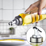 【House Partner】Sealed Leak-Proof Oil Bottle High Borosilicate Heat-Resistant High Temperature