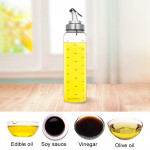 【House Partner】Sealed Leak-Proof Oil Bottle High Borosilicate Heat-Resistant High Temperature