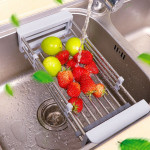 Adjustable Stainless Steel Drain Rack/ Dish Rack