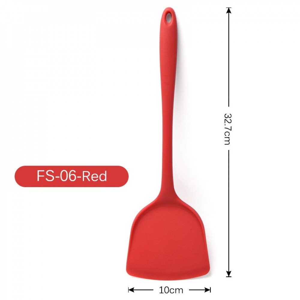 Silicone Heat Resistant Non Stick Cookware Pan Shovel Spatula Cook Kitchen Tools