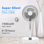 2020 New Creative Folding Fan USB Rechargeable Desktop / Stand Fan