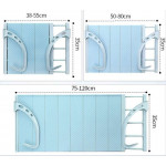 TIKTOK Multifunctional Retractable Window Shoe Rack Air Dry Storage Shelf Balcony Shoe Clothes Drying Rack Fence Security Window Brace