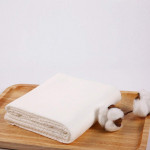 【House Partner】5 Pcs Disposable Bath Towel White Soft Bath Towel, Portable Breathable Thick Bath Cloth for Hotel Travel
