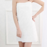 【House Partner】5 Pcs Disposable Bath Towel White Soft Bath Towel, Portable Breathable Thick Bath Cloth for Hotel Travel