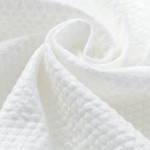 【House Partner】5 Pcs Disposable Bath Towel White Soft Bath Towel, Portable Breathable Thick Bath Cloth for Hotel Travel