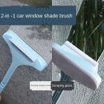 【RUI YA】Window Screen Cleaning Brush Glass Cleaning Brush Washable Dual Head Window Wipe Cleaning Brush