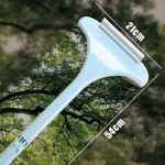 【RUI YA】Window Screen Cleaning Brush Glass Cleaning Brush Washable Dual Head Window Wipe Cleaning Brush