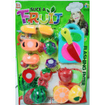 【XIAO JIA TOYS】Slice A Fruit Series for 3+ Ages Kids Freshing Enter Soft Plastic Safe Grade