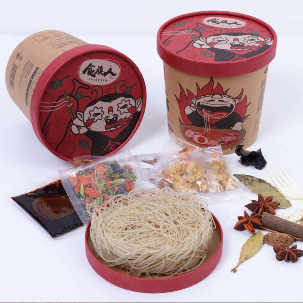 抖音火爆 食人族麻辣 酸辣粉 Sour & Spicy Instant Noodles 130g 抖音火爆 食人族麻辣 酸辣粉 Sour & Spicy Instant Noodles 130g