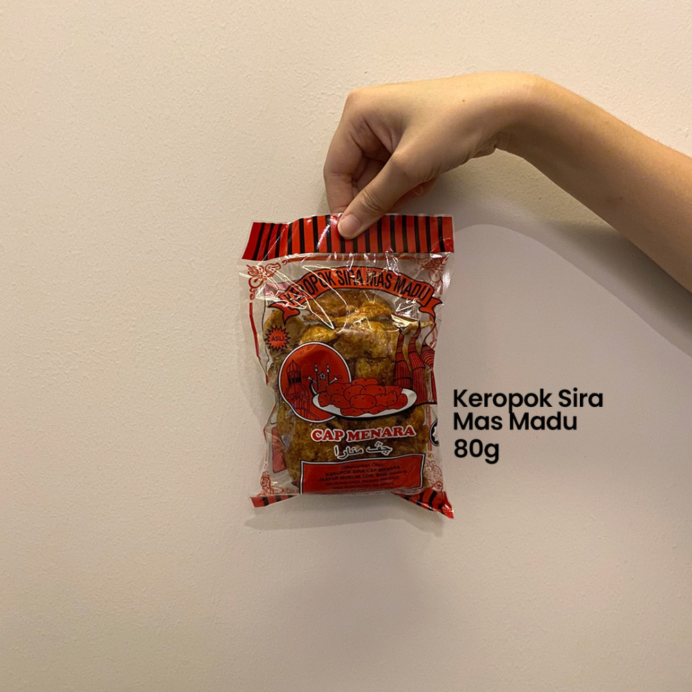 Keropok Sira Mas Madu ±80g Keropok Sira Mas Madu ±80g