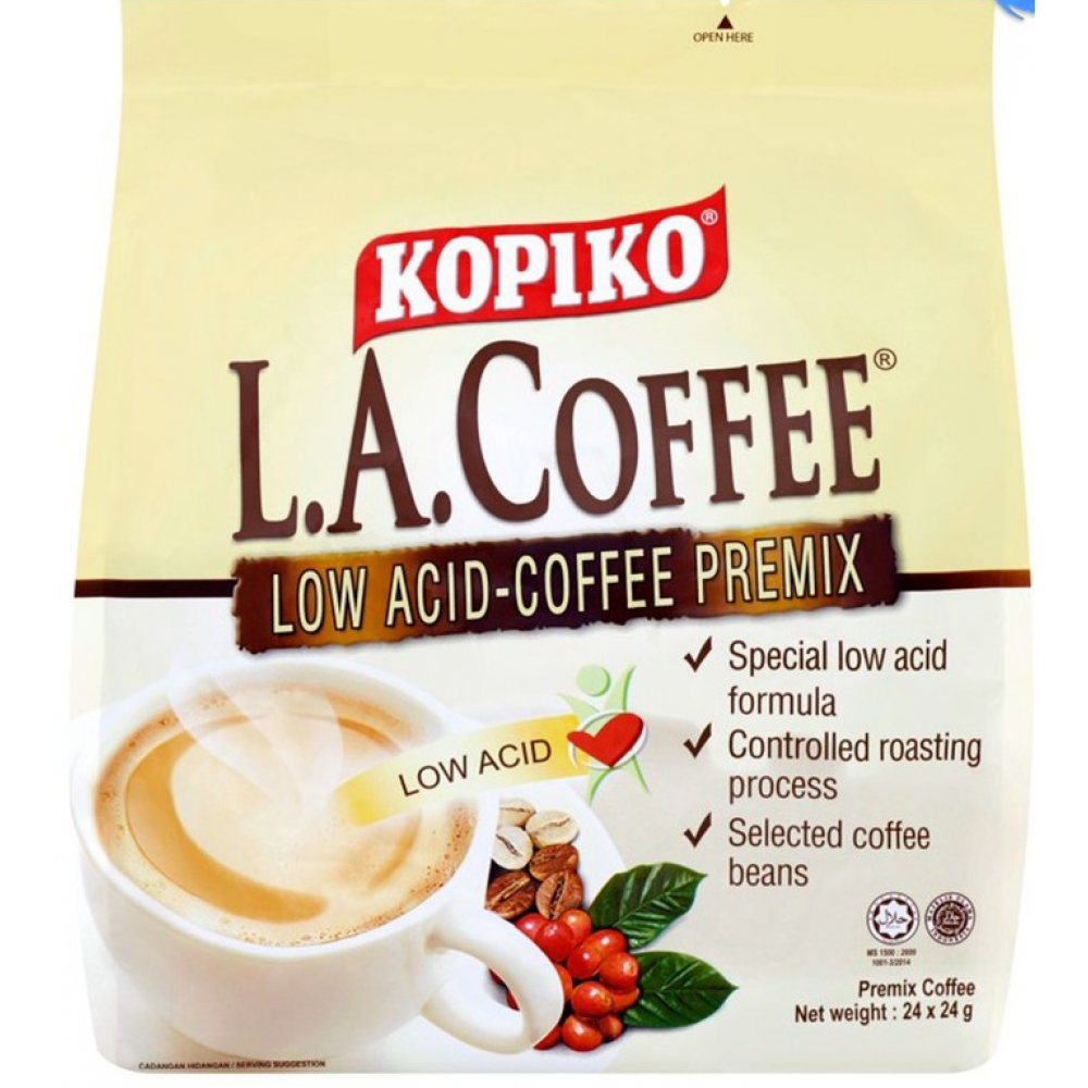Kopiko L.A. Coffee-Low Acid Coffee Premix