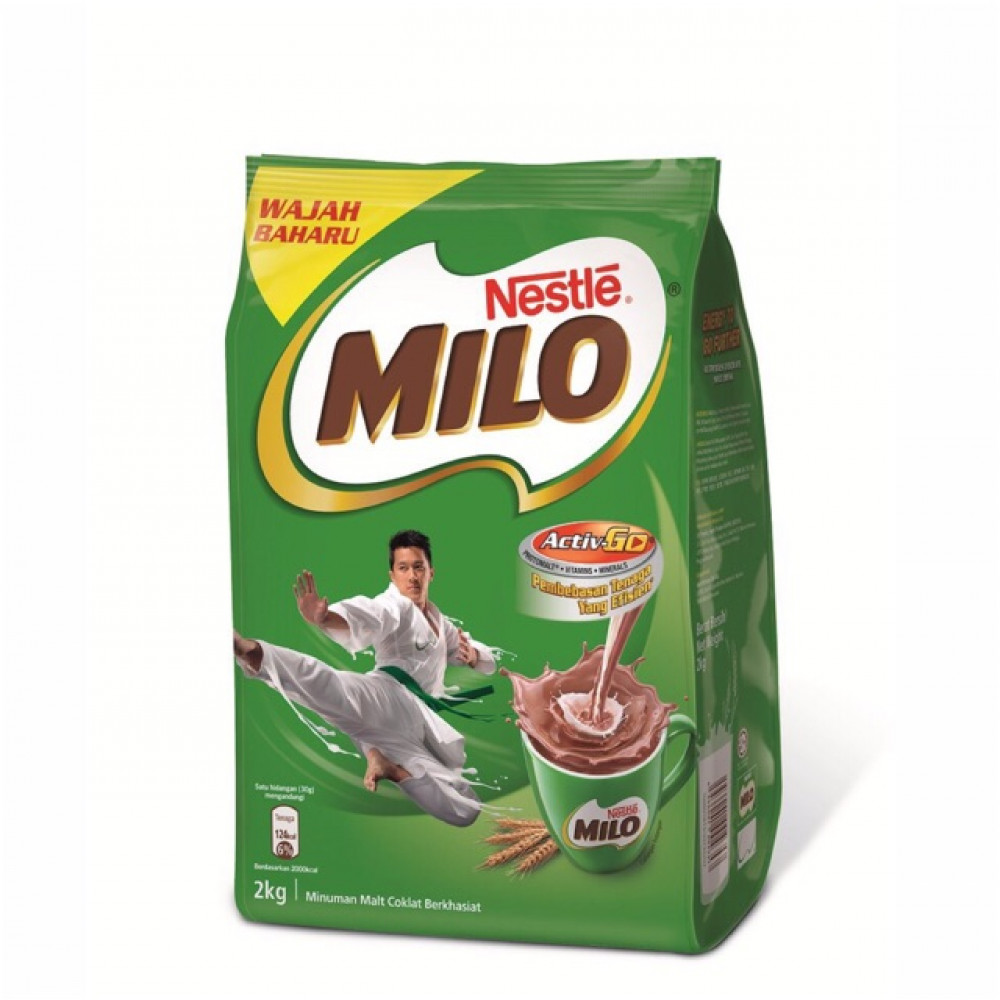 MILO Activ-Go Chocolate Malt Powder (2kg) MILO Activ-Go Chocolate Malt Powder (2kg)