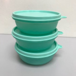 TUPPERWARE MODULAR BOWL (3PCS) 300ML MINT CREAM