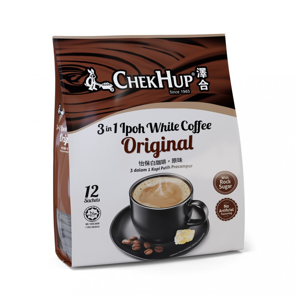 Chek Hup 3 in 1 Ipoh White Coffee Original (40gm x 12's)