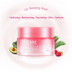 BIOAQUA Strawberry Lip Sleeping Mask Lipcare Moisture Replenishment Moisturizing Jelly Sleep Lip Film