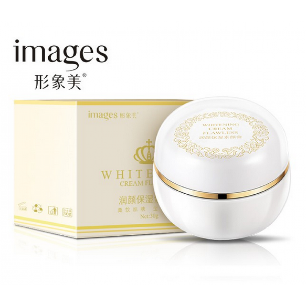 Images Whitening Cream Flawless Natural Makeup Face Cream 30g Images Whitening Cream Flawless Natural Makeup Face Cream 30g