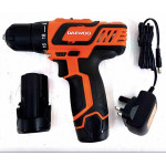 Daewoo DALD108 12V Cordless Drill (with 2 battery & 1 charger)