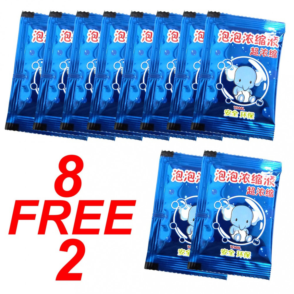 Bubble machine non-toxic liquid mouth blowing water colorful