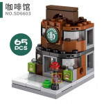 Sembo Block Building Blocks Mini Street 森宝积木迷你街景城市 SD6600-SD6607