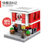 Sembo Block Building Blocks Mini Street 森宝积木迷你街景城市 SD6600-SD6607