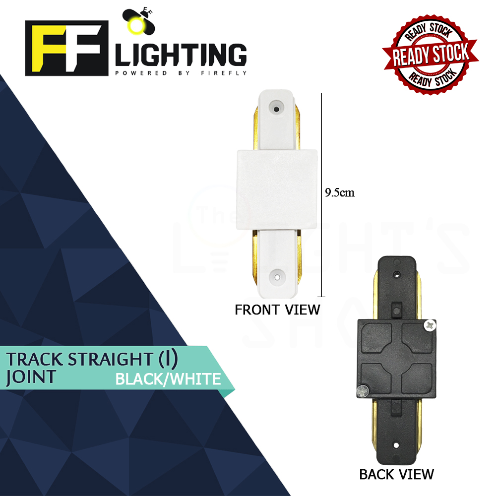 FFLighting Track Rail Straight(I) Joint White/Black FFLighting Track Rail Straight(I) Joint White/Black